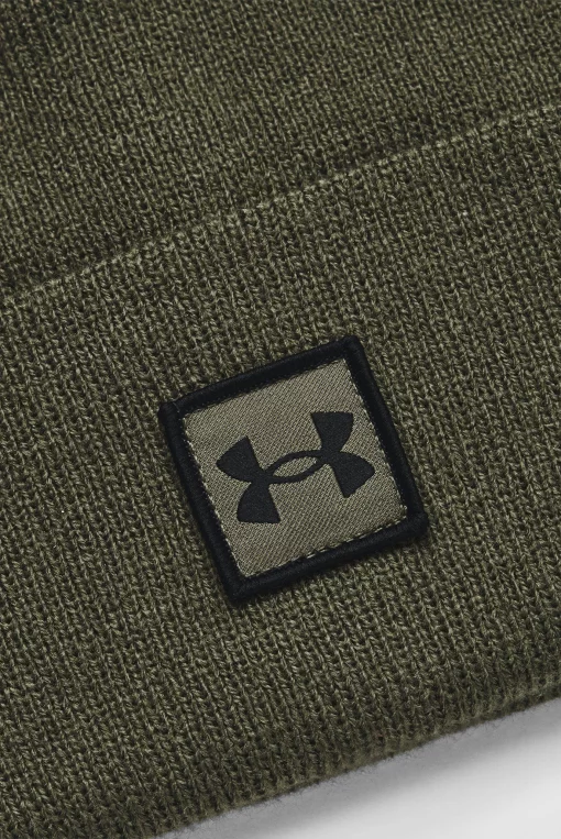 Шапка Under Armour Halftime Cuff оливковий Чол OSFM