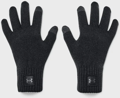 Рукавички Under Armour Halftime Gloves чорний, сірий Чол S/M