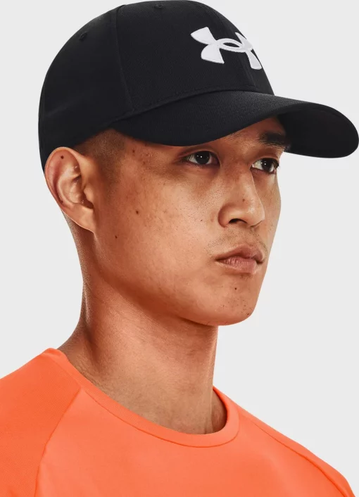 Кепка Under Armour M BLITZING LOW ADJ чорний One Size (1376701-001)