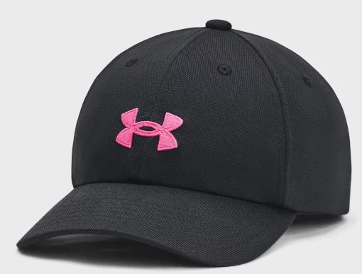 Кепка Under Armour Girl's Blitzing Adj чорний Діт OSFM