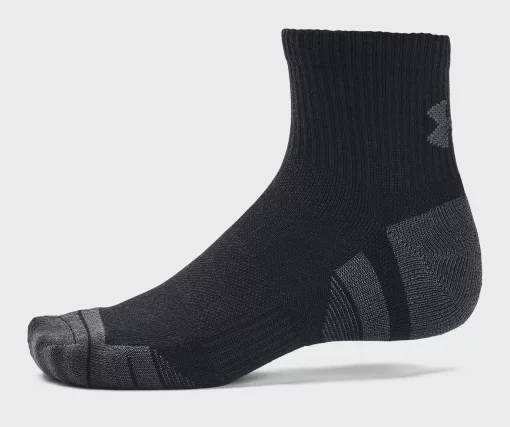 Шкарпетки Under Armour Performance Tech 3pk Qtr чорний Уні MD