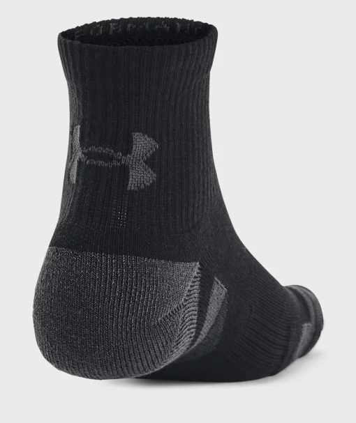 Шкарпетки Under Armour Performance Tech 3pk Qtr чорний Уні MD