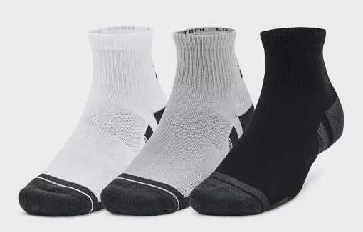 Шкарпетки Under Armour Performance Tech 3pk Qtr сірий Уні LG