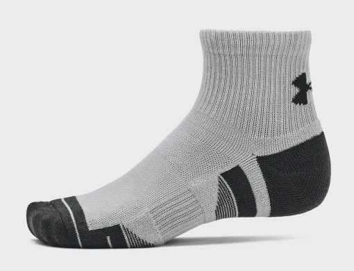 Шкарпетки Under Armour Performance Tech 3pk Qtr сірий Уні LG