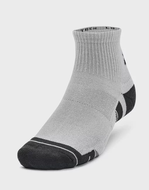 Шкарпетки Under Armour Performance Tech 3pk Qtr сірий Уні LG