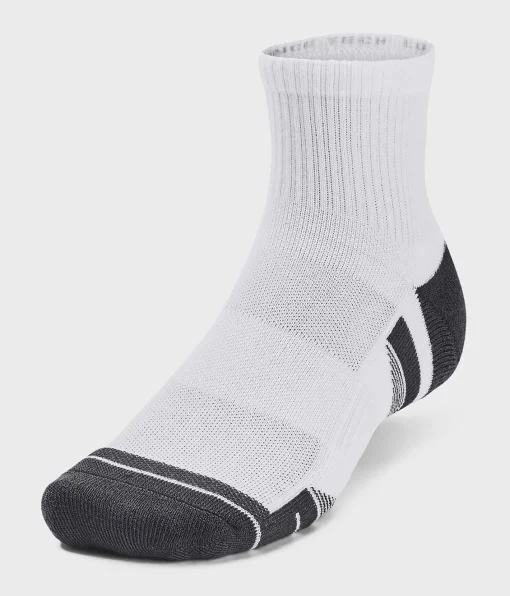Шкарпетки Under Armour Performance Tech 3pk Qtr білий Уні XL