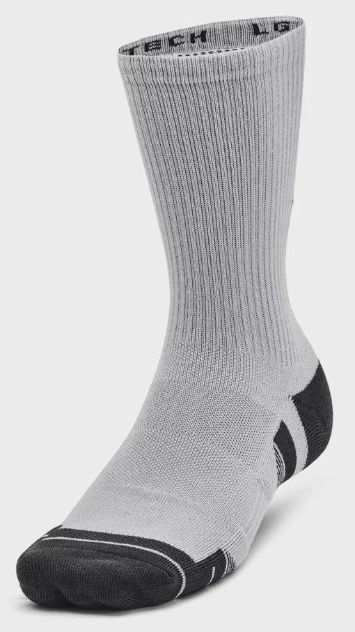 Шкарпетки Under Armour Performance Tech 3pk Crew сірий Уні MD