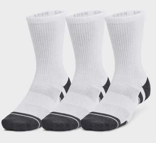 Шкарпетки Under Armour Performance Tech 3pk Crew білий Уні MD