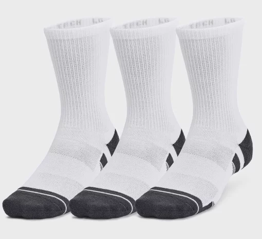 Шкарпетки Under Armour Performance Tech 3pk Crew білий Уні XL