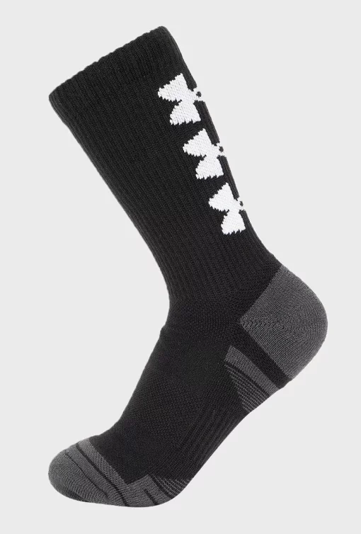 Шкарпетки Under Armour Perf Tech Nov 3pk Crew чорний Уні MD