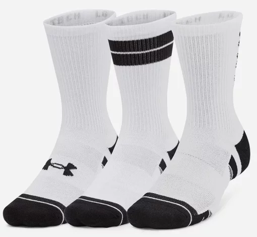 Шкарпетки Under Armour Perf Tech Nov 3pk Crew білий Уні MD