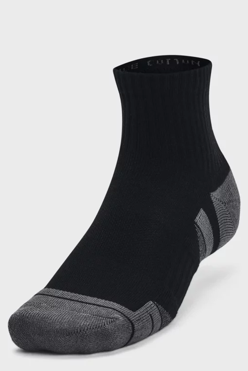 Шкарпетки Under Armour Performance Cotton 3p Qtr чорний Уні LG