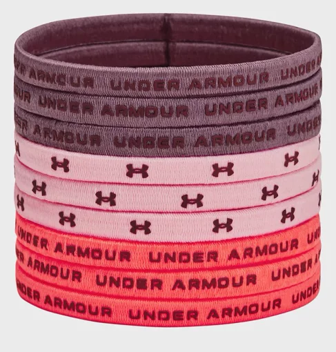 Гумка для волосся Under Armour Elastic Hair Tie 9PK фіолетовий Жін OSFM