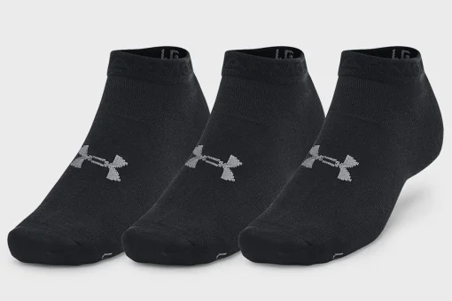 Шкарпетки Under Armour Essential Low Cut 3pk чорний Уні XL