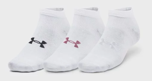 Шкарпетки Under Armour Essential Low Cut 3pk білий Уні LG
