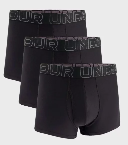 Труси UA M Perf Tech 3in чорний Чол XL