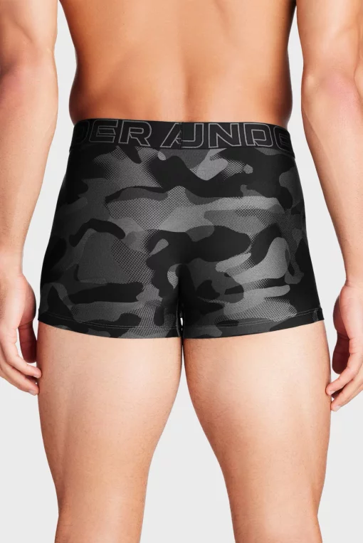 Труси UA M Perf Tech Nov 3in чорний, сірий, хакі Чол MD