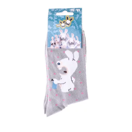 Шкарпетки LAPINS CRETINS LAPIN DE DOS сірий Діт 35 - 41