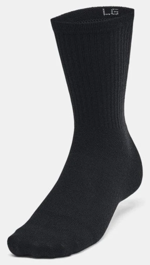 Шкарпетки Under Armour Essential 6pk Crew чорний Уні LG