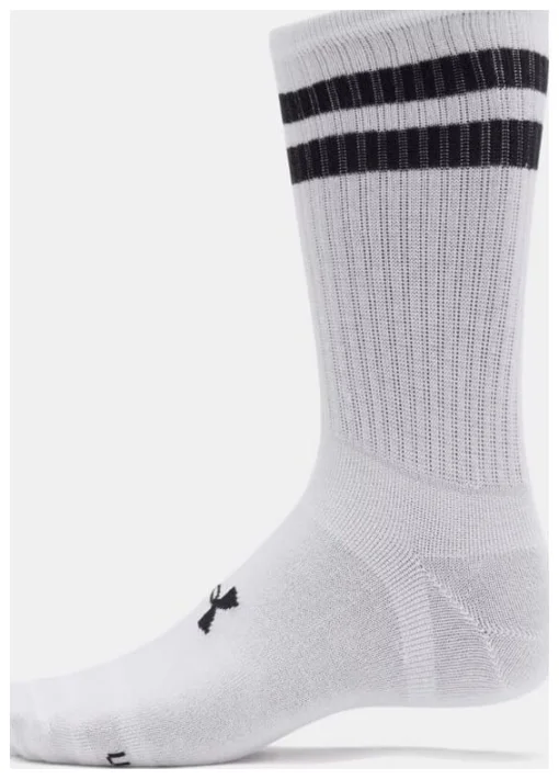 Шкарпетки Under Armour Essential 6pk Crew чорний, білий, сірий Уні XL