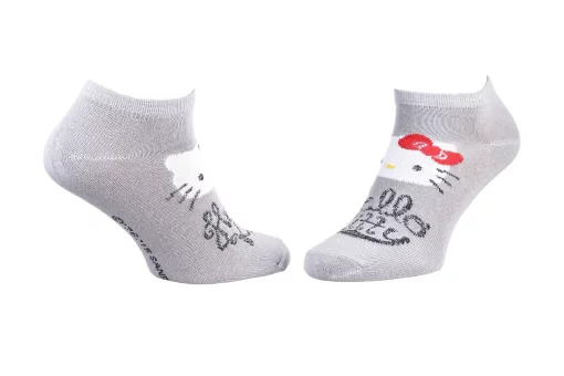 Шкарпетки HELLO KITTY SOCKS світло-сірий Діт 36-41