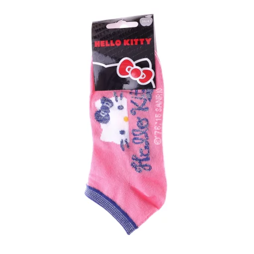 Шкарпетки HELLO KITTY SOCKS кораловий Діт 36-41