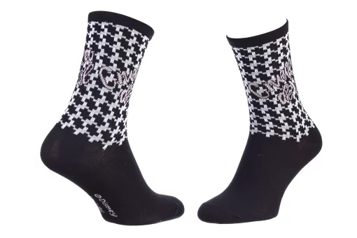 Шкарпетки Vilaines CRUELLA DE VIL + PIED DE POULE чорний Уні 36-41