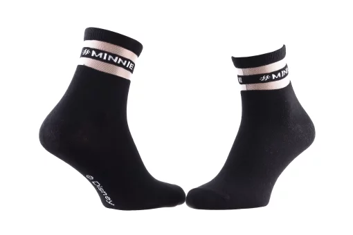 Шкарпетки MINNIE ECRITURE MINNIE чорний Діт 36-41