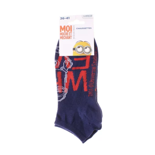 Шкарпетки MinionS WHAT EVER Темно-синій Діт 36-41