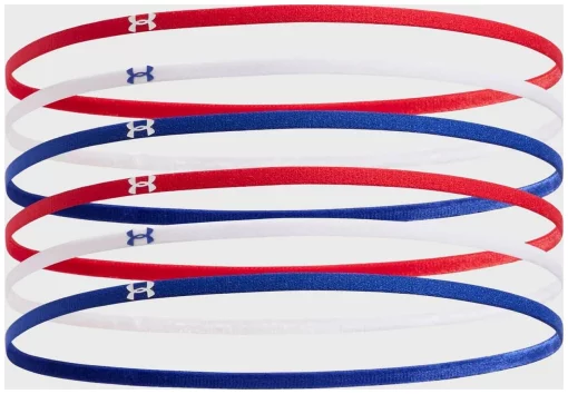 Пов'язка на голову UA W MINI ELASTIC 6PK мультиколор Жін One Size