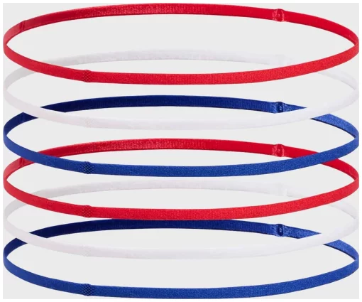 Пов'язка на голову UA W MINI ELASTIC 6PK мультиколор Жін One Size