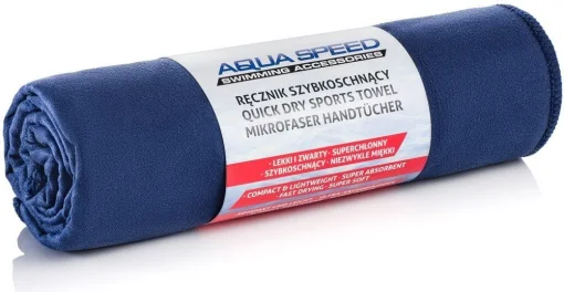 Рушник Aqua Speed DRY FLAT 7045 синій Уні 70x140 см