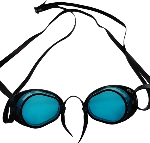 Окуляри для плавання Volna ALTA II чорний, бірюзовий One Size (1554-90-1)