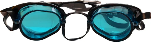 Окуляри для плавання Volna ALTA II чорний, бірюзовий One Size (1554-90-1)