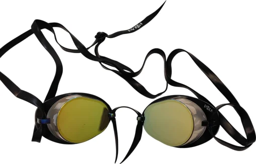 Окуляри для плавання Volna ALTA II MIR чорний, зелений One Size (1554-99-4)