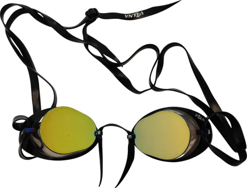 Окуляри для плавання Volna ALTA II MIR чорний, зелений One Size (1554-99-4)