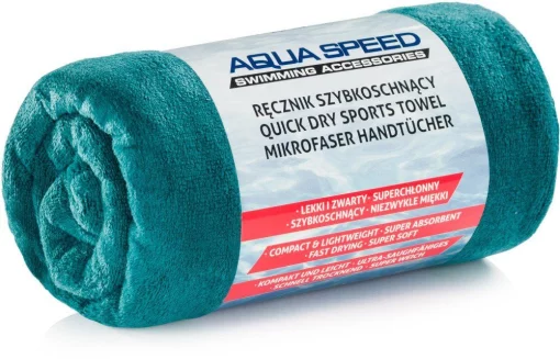Рушник Aqua Speed DRY SOFT 7325 смарагдовий Уні 70x140 см