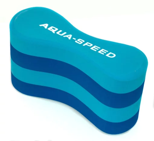 Колобашка для плавання Aqua Speed 4 LAYERS PULLBUOY 5640 блакитний, синій Уні 23,5x8,5x13см