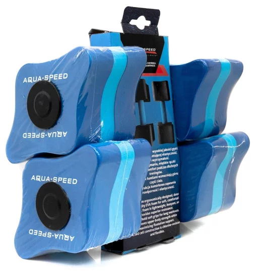 Гантелі для аквафітнесу Aqua Speed AQUAFITNESS Dumbells 5647 синій Уні 11x15x8см