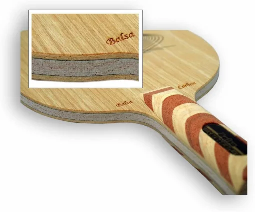 Основа для ракетки настільного тенісу Donier Blade Balsa-Carbon OFF+