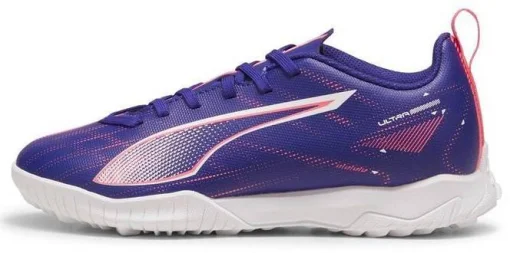 Сороконіжки дитячі Puma ULTRA 5 PLAY TT Jr фіолетовий Діт 37.5