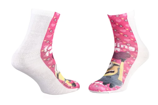 Шкарпетки MinionS Minion ET COEUR пурпурний Діт 36-41