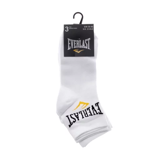 Шкарпетки Everlast QUARTER SOCKS 3 PAIR білий Уні 35-40
