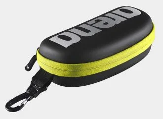 Чохол для окулярів Arena GOGGLE CASE чорний, жовтий Уні OFSM