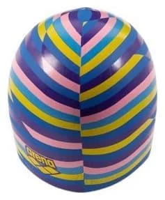 Шапочка для плавання Arena PRINT 2 синій, фіолетовий, рожевий, помаранчевий Уні OFSM