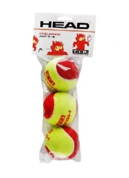 М'ячі для тенісу Head TIP Red 3B пакет (578113)