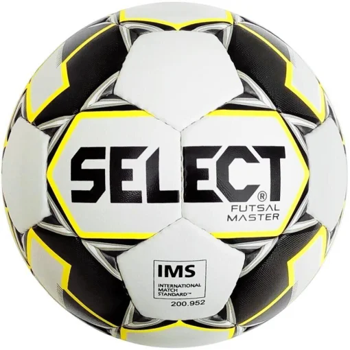 М'яч для футзалу Select Futsal Master 2019  2020 IMS (біл/жовт/чорн)