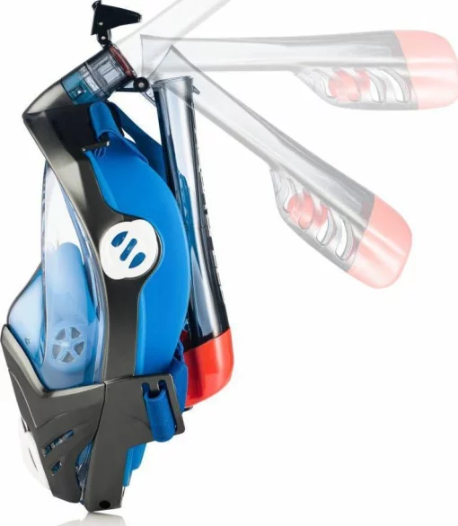 Повнолицьова маска Aqua Speed BRIZO 8739 синій S/M (227-01)