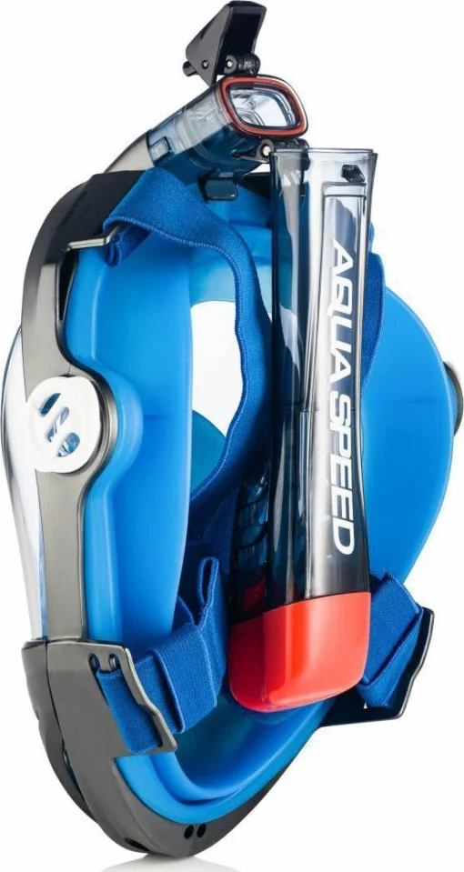 Повнолицьова маска Aqua Speed BRIZO 8739 синій S/M (227-01)