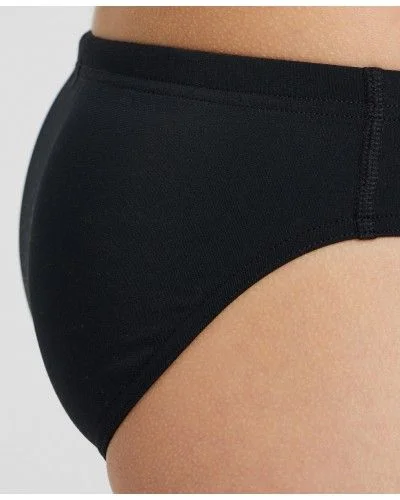 Плавки-сліпи для хлопців Arena BOY'S TEAM SWIM BRIEFS SOLID чорний, білий Діт